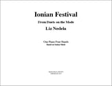 Ionian Festival - One Piano Four-Hands piano sheet music cover